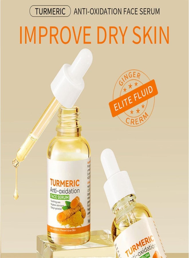 Cappuvini Turmeric Anti-Oxidation Face Serum Set (Serum Cleanser Set) - Image 3